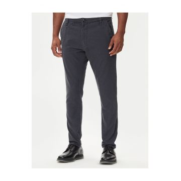 Pantaloni chino barbati  bleumarin - bumbac