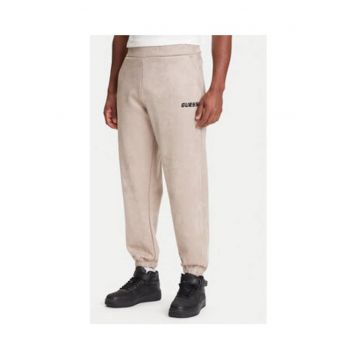 Pantaloni de trening - cu talie inalta si buzunare