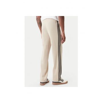 Pantaloni sport barbati -  bej - poliester reciclat
