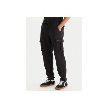 Pantaloni sport barbati  negru - de trening