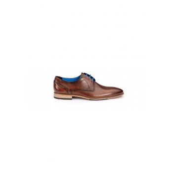 Pantofi  GILROY piele maro - Maro