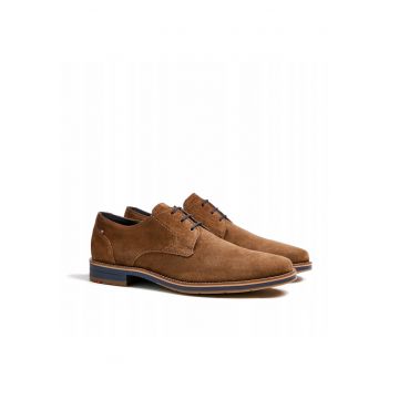 Pantofi  LANGSTON piele - Maro