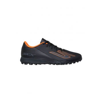 Pantofi low-cut pentru fotbal SKX_2 Academy - Negru/Portocaliu