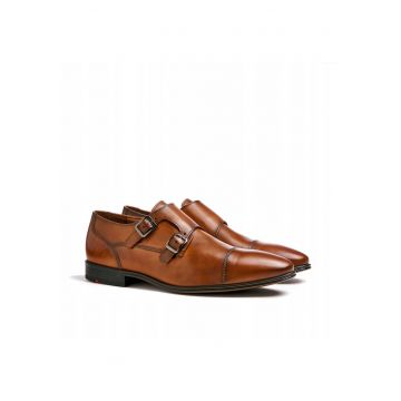 Pantofi  MAILAND piele - Maro
