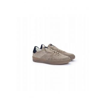 Pantofi sport  ANDRES piele gri - Gri
