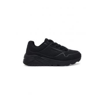 Pantofi sport barbati  304742736 - Piele ecologica - Negru - Negru