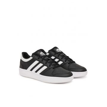 Pantofi sport barbati -  piele ecologica - negru -