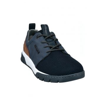 Pantofi sport barbati -  Textil - Multicolor - 98754 - Albastru