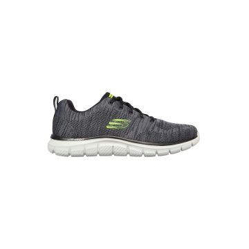 Pantofi sport de plasa tricotata Front Runner - Negru/Gri