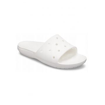 Papuci barbati -  Sintetic - Alb -