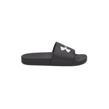 Papuci cu logo ARMR - Negru/Alb optic