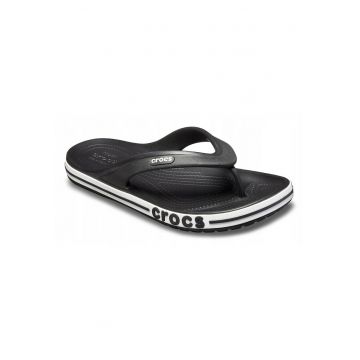 Papuci flip-flop -  Sintetic - Alb/Negru