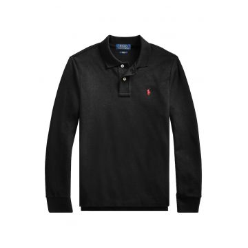 Polo barbatesc -  bumbac 100% - negru -