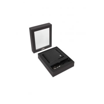Portofel barbati  Black 001 - piele ecologica - 50558775