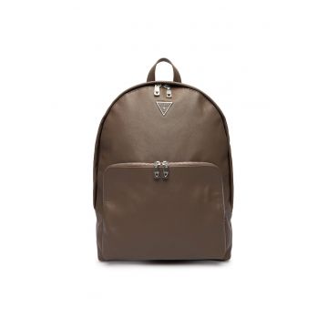 Rucsac  piele ecologica - One Size - Maro