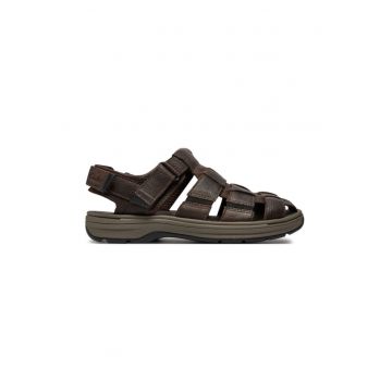 Sandale fisherman de piele Saltway Cove - Maro