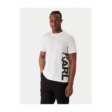 Tricou Alb din Bumbac organic -  Barbati - Alb