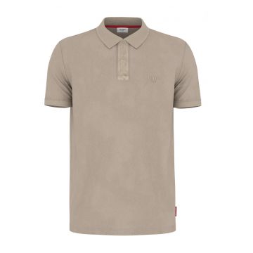 Tricou barbati -  bumbac organic - bej - 95% bumbac organic - Bej