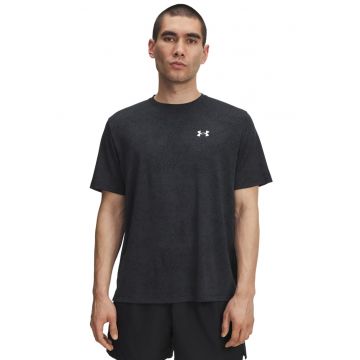 Tricou cu logo - pentru fitness Tech Tee Pixelate - Alb/Negru stins