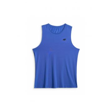 Tricou de antrenament pentru barbati - croiala regulara - cu uscare rapida – albastru - Albastru cobalt
