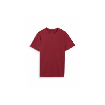 Tricou Sport Barbati -  Ajustare Regulata - Material Durabil - Protectie Multi Active - Rosu