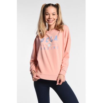 Bluza cu imprimeu text Benicia
