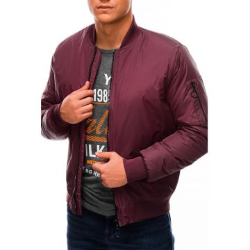 Geaca bomber cu buzunare oblice Geaca bomber cu buzunare oblice