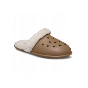 barbati - papuci de casa - Classic Fuzz Scuff Slipper 212143 - sepia - Maro