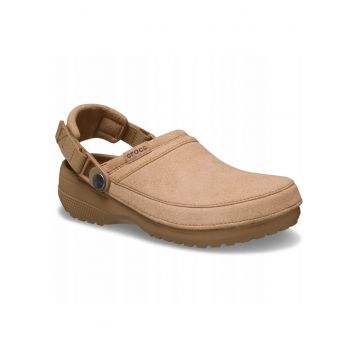barbati - saboti - Classic Crafted Vegan Suede Clog 211930 - milk chocolate - Maro