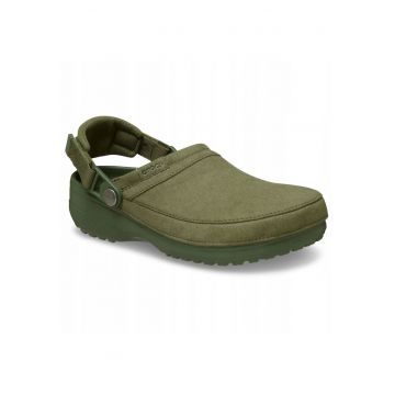 barbati - saboti - Classic Crafted Vegan Suede Clog 211930 - verde - Verde