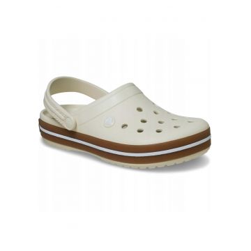 barbati - saboti - Crocband Gum Clog 212756 - summit white - Bej