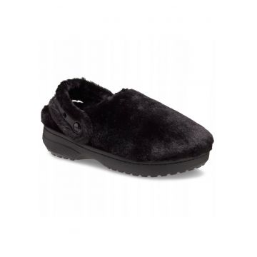 barbati - saboti de casa imblaniti - Classic Unfurgettable Clog 211116 - negru - Negru