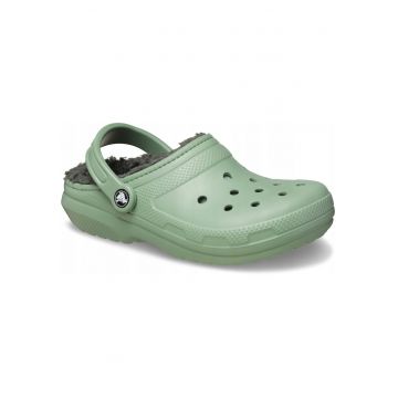 barbati - saboti imblaniti - Classic Lined Clog 203591 - verde Moss/Multi - marime