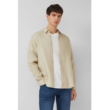 Camasa regular fit din in - Bej