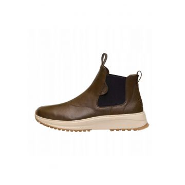 Ghete Chelsea de piele ecologica pentru Barbati - Classic Tahoe Chelsea - Maro - Maro