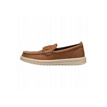 Mocasini Barbati Piele Naturala - Spuma EVA - Wally NXT Loafer Leather - Maro - Maro