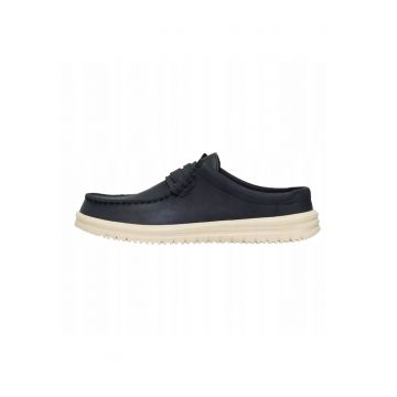 Mocasini Barbati Piele Naturala - Spuma EVA - Wally NXT Mule - Albastru - Albastru