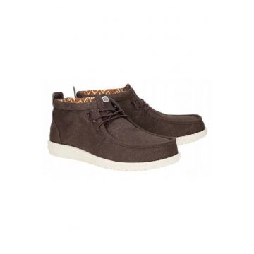 Mocasini Barbati Spuma EVA - Wally Mid Canvas - Maro - Maro