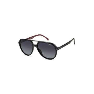 Ochelari de soare aviator cu lentile in degrade - Negru