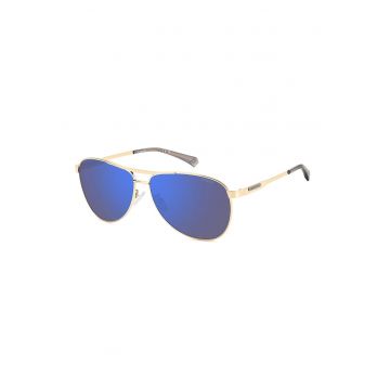 Ochelari de soare aviator cu lentile polarizatedwqfwww - Auriu