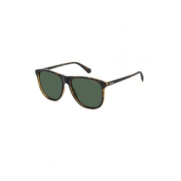 Ochelari de soare pantos cu lentile polarizate - Negru/Caramel