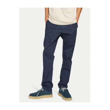 Pantaloni barbati -  Chino - albastru - bumbac reciclat/poliester - Albastru