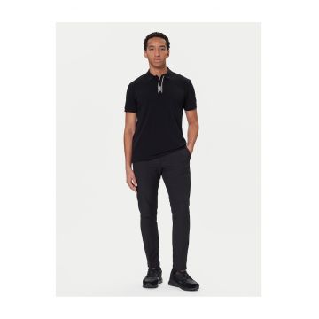 Pantaloni barbati  negru - stofa -