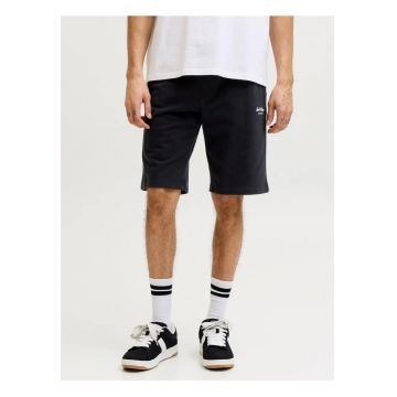 Pantaloni scurti de trening barbati - talie medie - Regular fit - Negru