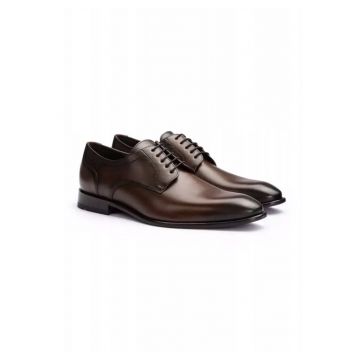 Pantofi derby din piele Leno -