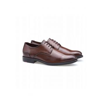 Pantofi derby  EEZY 110 - piele maro - Maro