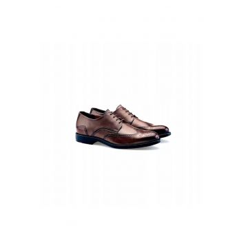 Pantofi derby  Eezy 140 - piele maro - 698754 - Maro