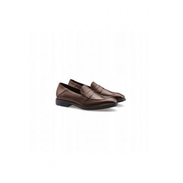 Pantofi derby  EEZY 240 - piele maro - Maro