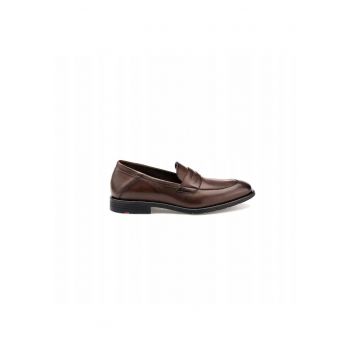 Pantofi derby  EEZY 240 - piele maro - Maro