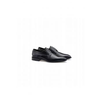 Pantofi derby  Nobel 110 - piele negru - Negru